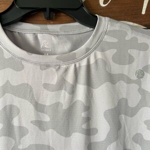 Rhoback Men's Light Gray Camo Tee